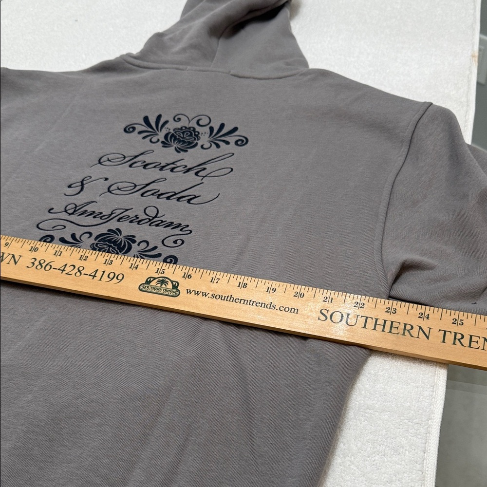 Scotch & Soda Gray Hoodie - Picture 9 of 13